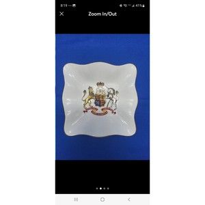 Queen Elizabeth ll Fluted Coronation Plate Foley China